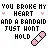 broken heart