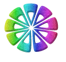Rainbow glitter Pattern