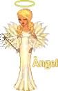 Winking Blonde Angel