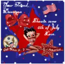 Betty Boop 4th of July