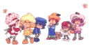 StrawberryShorcake and friends
