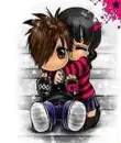 emo hug