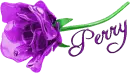 PURPLEglassrose, Perry