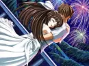 Embrace Under Fireworks