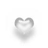 glossy heart