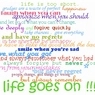 Life goes on 