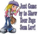 hatgirl, showin luv