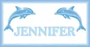 Jennifer with Dolphins
