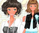 2 girls