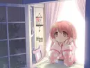 Gazing out the window