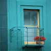 blue house