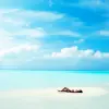 island & blue sea