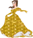 disney beauty and the beast yellow gold pretty dress