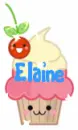 Elaine cupcake