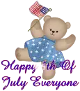 4th of July Bear