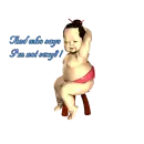 Sexy sumo baby