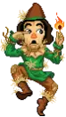 burning scarecrow