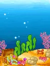 under the ocean