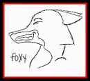 happy fox