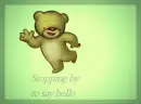 Hello with bear