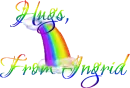 Ingrid rainbow hugs