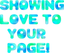 SHowing LOVE