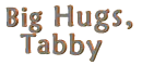 TABBY big hugs swinging