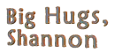 SHANNON big hugs swinging