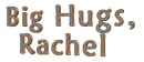 RACHEL big hugs swinging