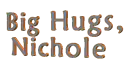 NICHOLE big hugs swinging