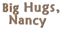 NANCY big hugs swinging