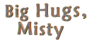 MISTY big hugs swinging