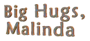 MALINDA big hugs swinging