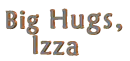 IZZA big hugs swinging