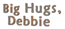 DEBBIE big hugs swinging