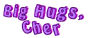 CHER big hugs swinging wild