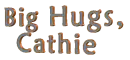 CATHIE big hugs swinging