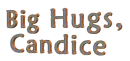 CANDICE big hugs swinging