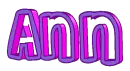 ANN pulse in pink and purple