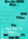 here are 1000 hugs