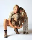 Steve, Bindi, and a Wombat