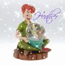 Peter Pan & Tinkerbell Snowglobe (with sparkles)- Heather