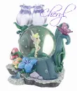Tinkerbell with Tulips Snowglobe (with snowfall)- Cheryl