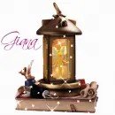 Tinkerbell Latern Snowglobe (with sparkles)- Giana