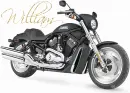 Harley Davidson Motorcycle (black)- William