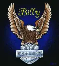 Harley Davidson Eagle Logo- Billy