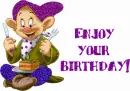 Enjoy your birthday
