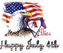 Alice - Happy July 4th