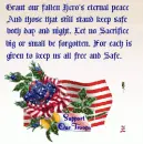 support of troops