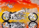 Harley Davidson Motorcycle (silver)- Jeff
